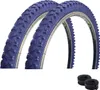 2 x Roverstone 24" Copertoni per bicicletta Copertone blu Anteprima dell’immagine prodotto 2