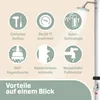 MONZANA® Doccia Solare da Giardino 35L Rubinetto Anteprima dell’immagine prodotto 4