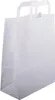 4000 Papiertragetaschen 180 + 80 x 220 mm weiß stabile 70 Produktbild-Vorschau 2