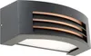 Moderne Wandleuchte Anthrazit IP44 Hurricane 1 Produktbild-Vorschau 1