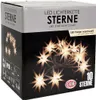 LED Lichterkette Sterne Lichtervorhang Beleuchtung Batterie Innen warmweiß 120cm Anteprima dell’immagine prodotto