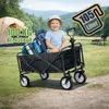 BigDean Bollerwagen faltbar 105L, bis 100 kg belastbar – Produktbild-Vorschau 2