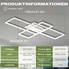 VA-Cerulean, lámpara de techo LED geométrica, blanca, 90W, Vista previa de la imagen del producto 2