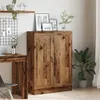 vidaXL Regál na knihy vzhľad starého dreva 82,5x30,5x115 cm Náhľad obrázku produktu 4