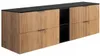 Rodan | Waschbeckenunterschrank Braun 140 cm - Tischplatte Produktbild-Vorschau 1