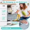 COSTWAY 4 in 1 Babyhochstuhl aus PP & Edelstahl, Hochstuhl Produktbild-Vorschau 4