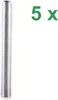 Klemmnippel weiß schwarz transparent Gewinderohr 3cm 5cm Produktbild-Vorschau 2
