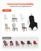 VEVOR 50 pcs Housses de chaises en polyester et Élasthanne Voir les images du produit 4