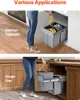 VEVOR cestino estraibile per mobili da cucina (20 L x 2) Anteprima dell’immagine prodotto 6