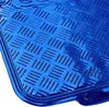 Auto Gummi Fußmatten universal Alu Riffelblech Optik Produktbild-Vorschau 4