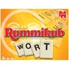 The image shows the front of the Rummikub Wort board game box, with game tiles visible in the foreground. Náhľad obrázku produktu