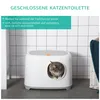 PawHut Katzentoilette mit Haube für Katzen bis 5 kg Produktbild-Vorschau 5