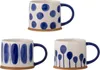 Tazza Linora, Blu, gres Anteprima dell’immagine prodotto 1