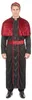 Costume da uomo Bishop nero-rosso - M/L Anteprima dell’immagine prodotto 3