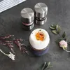 com-four® Sada dvoch mini mliečnikov na soľ a korenie – Náhľad obrázku produktu 2