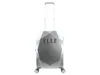ELLE Koffer Diamond Spinner Trolley Gr. S Silver Produktbild-Vorschau 1
