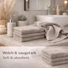 Betz 12 Stück Gästetücher 30x50 cm PALERMO 100% Baumwolle  Produktbild-Vorschau 2