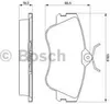 Bosch Bremsbelagsatz, Scheibenbremse Vorderachse 0 986 461 Produktbild-Vorschau 1