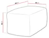 MIRJAN24 Sitzsack Easy Cord, Wohnzimmer Hocker, Sitzhocker, Produktbild-Vorschau 5