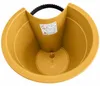 Benza Regenrohr Blumentopf Ockergelb – 3er-Set – Ø 23,5 x Produktbild-Vorschau 6
