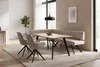 byLIVING Eckbank TORONTO, Bezug in taupe, Gestell in Produktbild-Vorschau 11