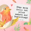 Mr. & Mrs. Panda Glückwunschkarte Spruch Cello Magie - Weiß Produktbild-Vorschau 5