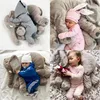 Velký polštář ve tvaru slona, maskot, plyšová hračka, Náhled obrázku produktu 4