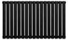 Radiatore a piastre – 600 mm x 1020 mm – Nero Anteprima dell’immagine prodotto 2