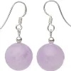 Ohrringe Ohrhänger aus Amethyst & 925 Silber hellviolett Produktbild-Vorschau 1