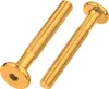 Viti a testa piatta con esagono incassato M6 x 65 Giallo 50 Anteprima dell’immagine prodotto 1