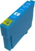 A cyan ink cartridge for a printer, shown at an angle on a white background. Produktbild-Vorschau