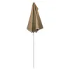 vidaXL Mezzo ombrellone con asta 180x90 cm Taupe Anteprima dell’immagine prodotto 6