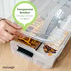 KONZEPT 7L Aufbewahrungsbox mit Deckel 3er Set, sicher Produktbild-Vorschau 5