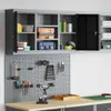vidaXL Gereedschapskast-set, 3 stuks, zwart, gepoedercoat Productafbeelding-voorbeeld 4