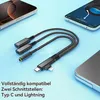 2-in-1 USB-C & Lightning Adapter, Kopfhörer auf 3,5mm & Produktbild-Vorschau 4