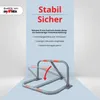 Grafner Parkplatzsperre mit Schloss umlegbar Parkbügel Produktbild-Vorschau 2