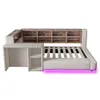 STILVORA gestoffeerd bed 90x200 cm met meerlaags Productafbeelding-voorbeeld 9