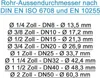 Edelstahl Panzerschlauch 1/2" Bogen Winkel 1m 100cm 1000mm Produktbild-Vorschau 7