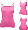ASKSA Dámské spodní tričko Bra Shirt Basic U-Neck Built-in Náhled obrázku produktu 2