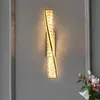 Bohemia - Lampada da parete in cristallo LED 50 cm oro Anteprima dell’immagine prodotto 5