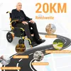 Elektrorollstuhl Elektrisch Faltbar Leicht bis 150KG, Produktbild-Vorschau 2