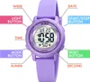 Alienwork Seven-color LED Digital Kinderuhr Jungen Mädchen Produktbild-Vorschau 4