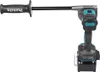 A cordless drill with an auxiliary handle and battery pack, shown against a white background. Anteprima dell’immagine prodotto