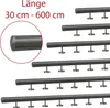 TIBU Handlauf Edelstahl 33,7 mm Geländer 0,3m - 6m, Länge Produktbild-Vorschau 6