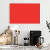 Magnettafel 60 x 40 cm „Feuerrot“ – Magnetwand aus Metall, Produktbild-Vorschau 3