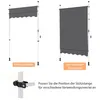 Yaheetech Balkonmarkise mit Handkurbel 150 cm L, Produktbild-Vorschau 6