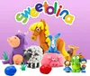 A collection of clay animal figures and characters, with the brand name 'Sweetolina' at the top. Produktbild-Vorschau
