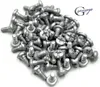 A pile of metal screws on a white background. Produktbild-Vorschau