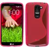 PhoneNatic Case kompatibel mit LG G2 mini - pink Silikon Produktbild-Vorschau 1