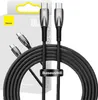 Baseus Glimmer USB-Kabel 2 m USB C Schwarz Produktbild-Vorschau 23